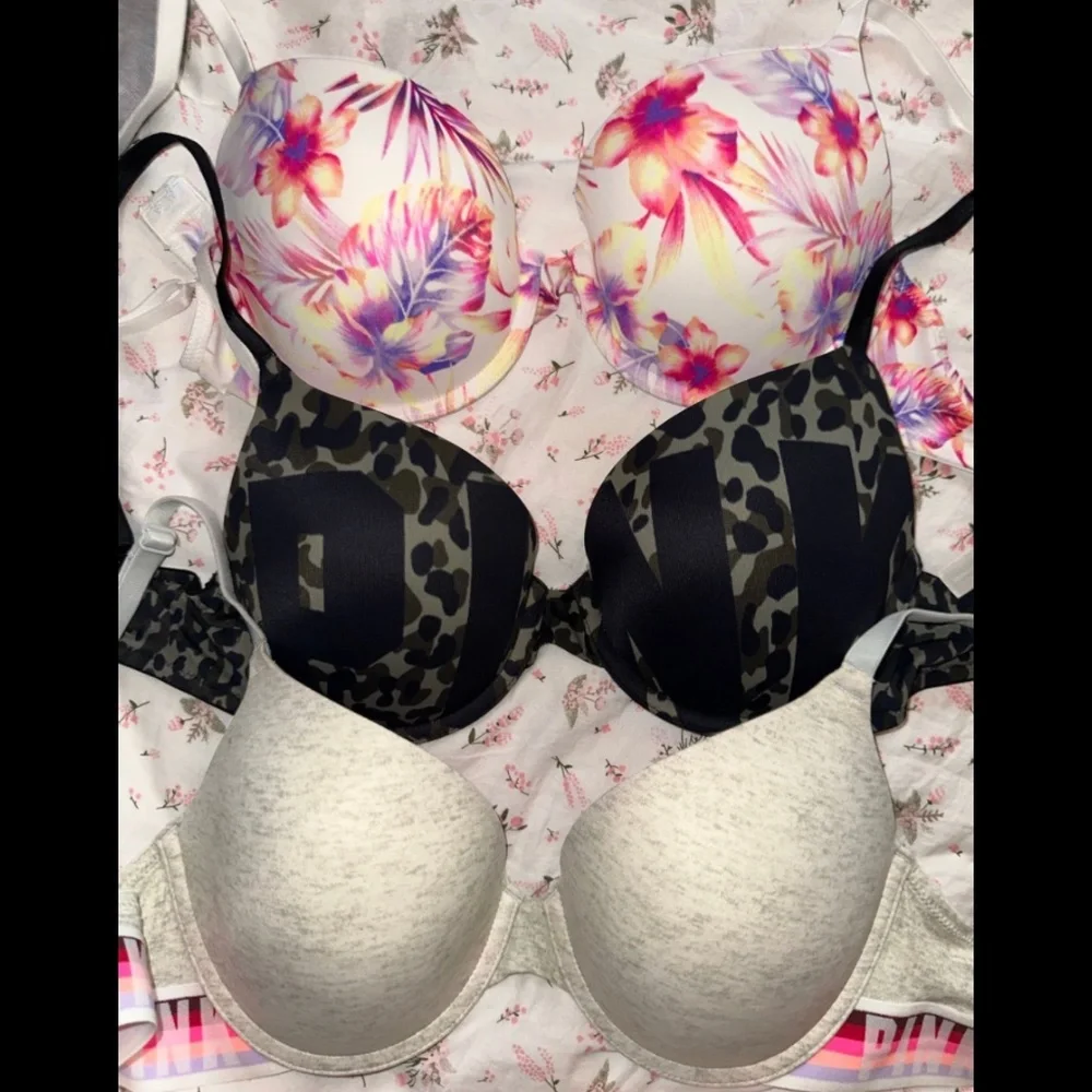 victoria’s secret pink bra bundle (3) - Picture 1 of 4